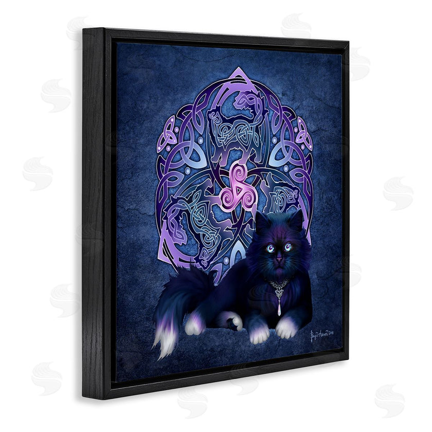 Brigid Ashwood | Celtic Black Cat Fractal
