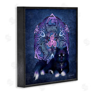 Brigid Ashwood | Celtic Black Cat Fractal