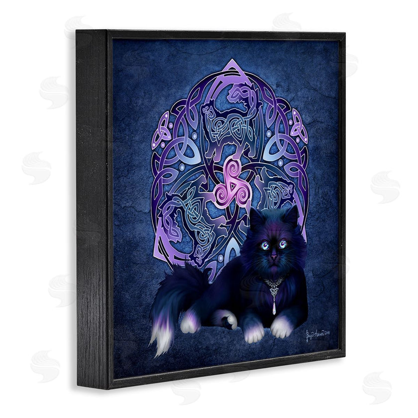 Brigid Ashwood | Celtic Black Cat Fractal
