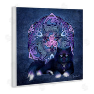 Brigid Ashwood | Celtic Black Cat Fractal