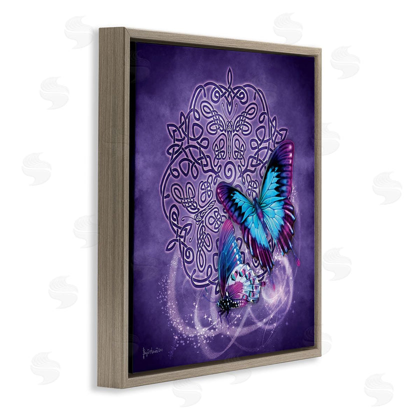 Brigid Ashwood | Celtic Purple Butterflies