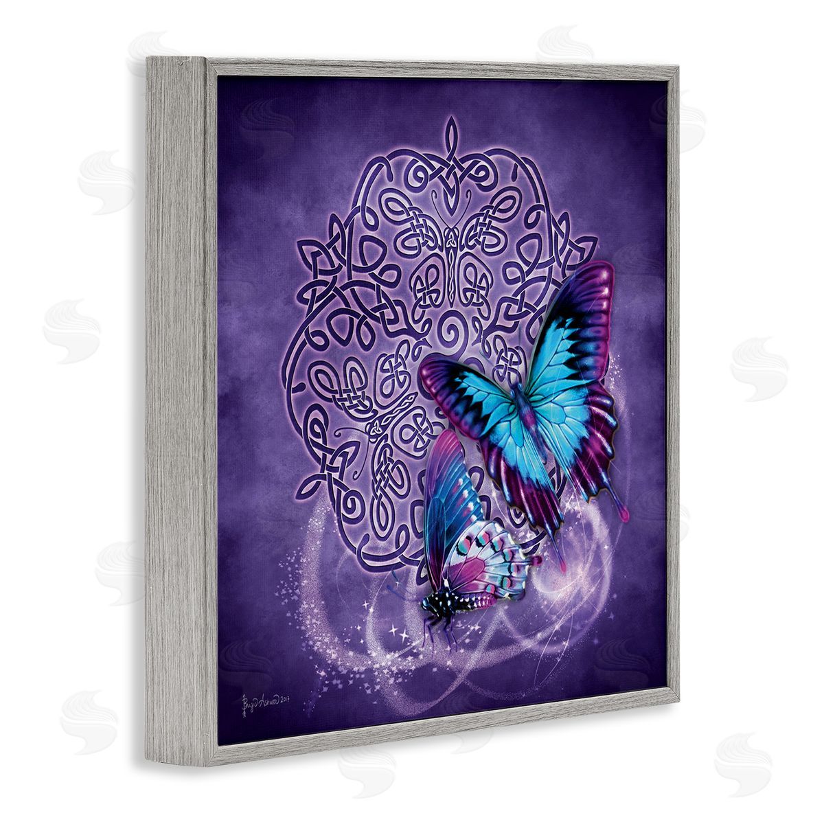 Brigid Ashwood | Celtic Purple Butterflies