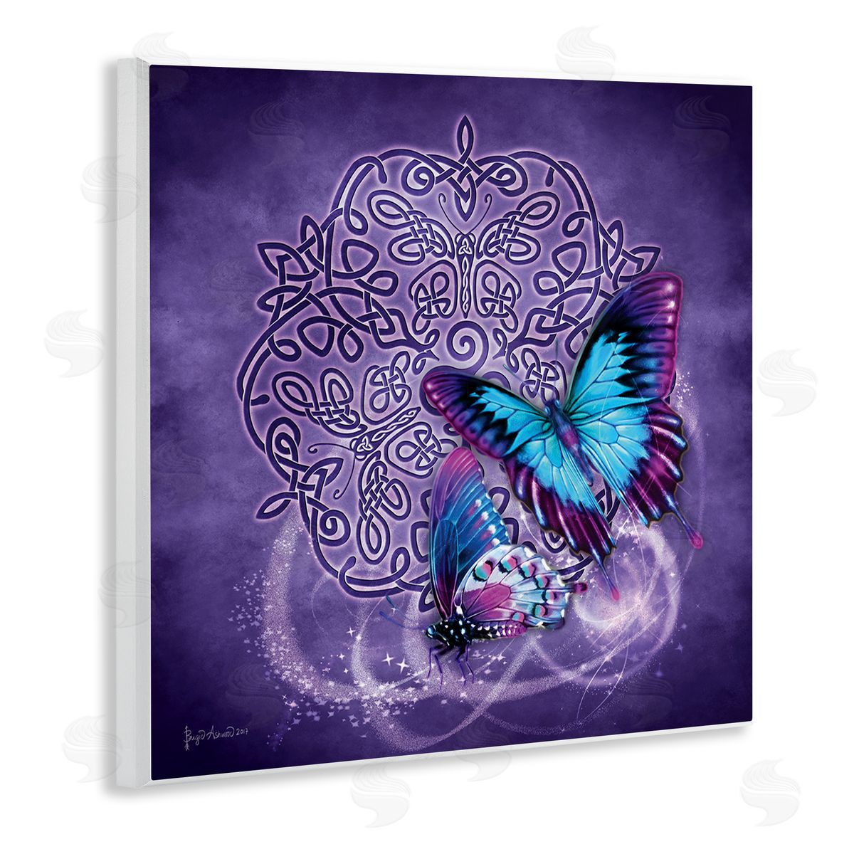 Brigid Ashwood | Celtic Purple Butterflies