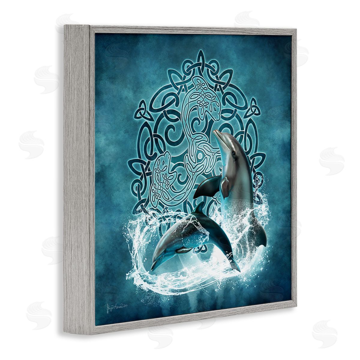 Brigid Ashwood | Dolphin Celtic Knot Pattern
