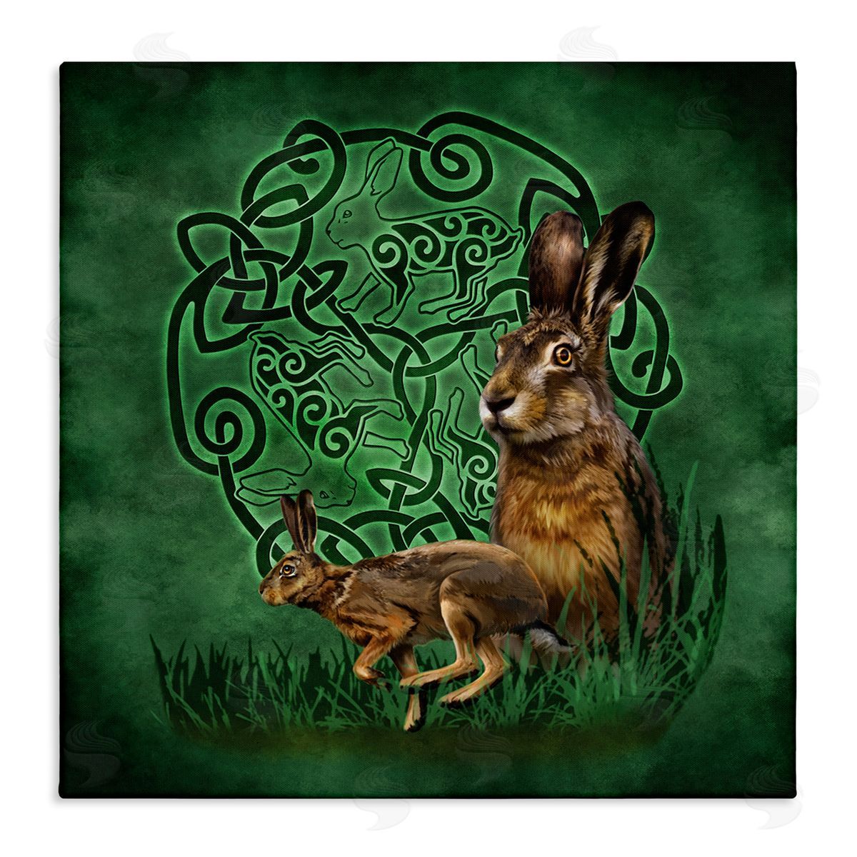 Brigid Ashwood | Celtic Hare Fractal