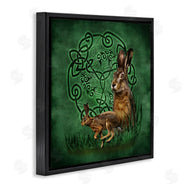 Brigid Ashwood | Celtic Hare Fractal