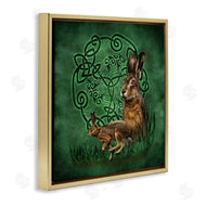Brigid Ashwood | Celtic Hare Fractal