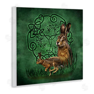 Brigid Ashwood | Celtic Hare Fractal