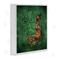 Brigid Ashwood | Celtic Hare Fractal