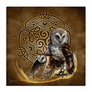 Brigid Ashwood | Abstract Fractal Owls