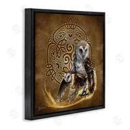 Brigid Ashwood | Abstract Fractal Owls