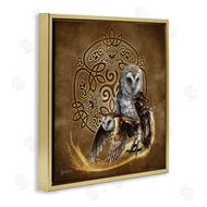 Brigid Ashwood | Abstract Fractal Owls