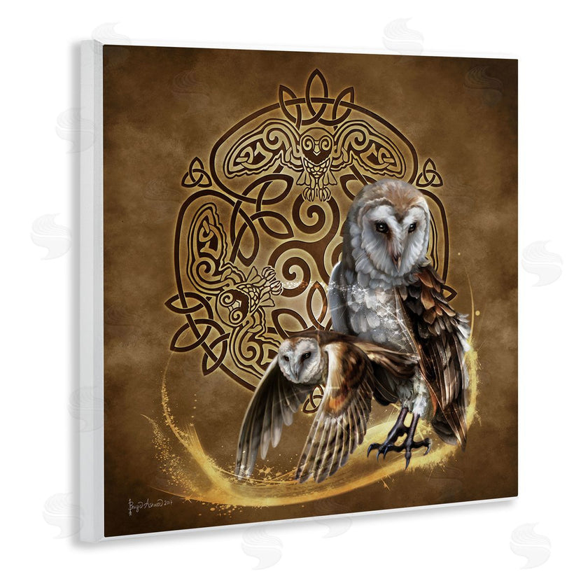 Brigid Ashwood | Abstract Fractal Owls