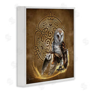 Brigid Ashwood | Abstract Fractal Owls