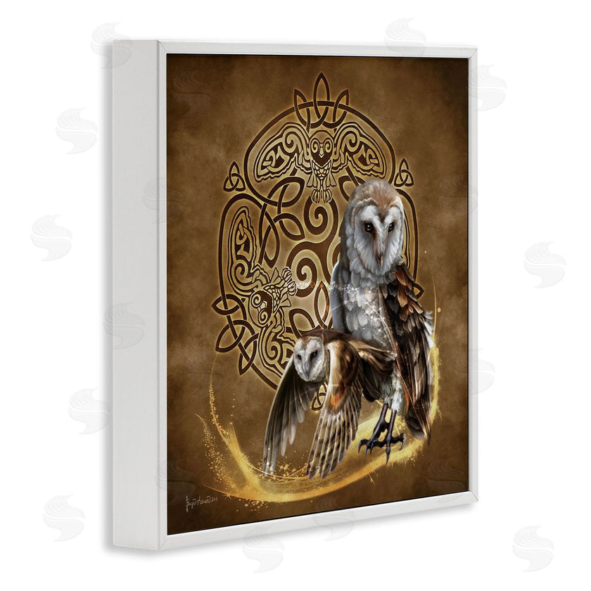 Brigid Ashwood | Abstract Fractal Owls