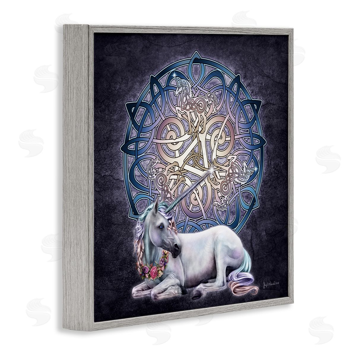 Brigid Ashwood | Unicorn Celtic Pattern