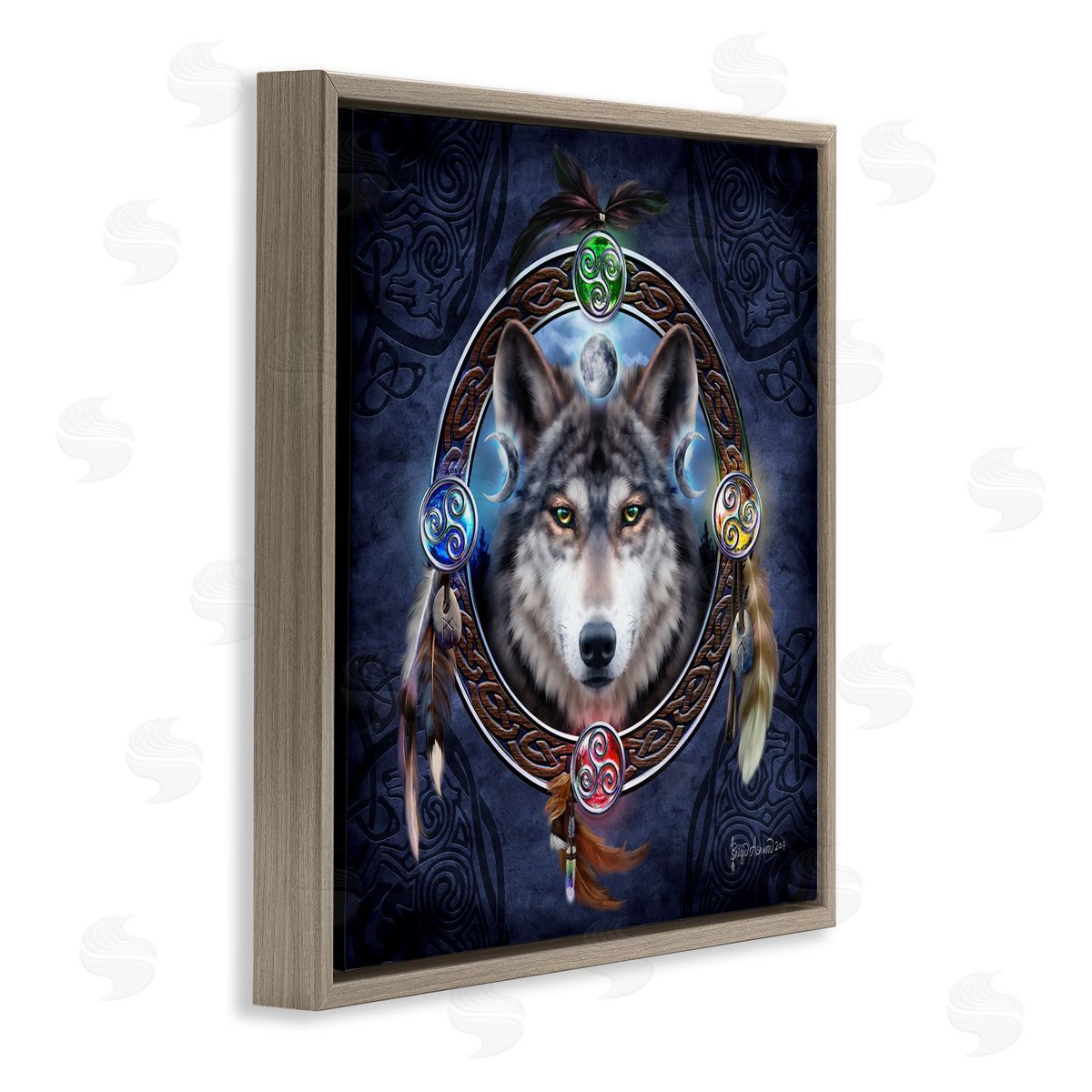 Brigid Ashwood | Wolf Guide Celtic Knot