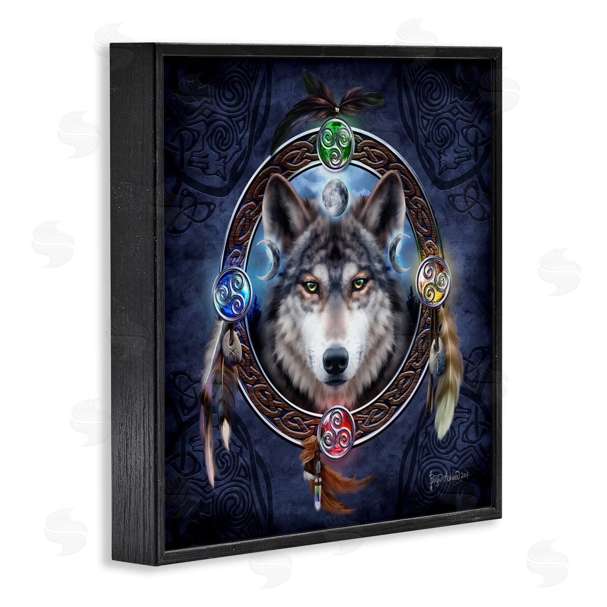 Brigid Ashwood | Wolf Guide Celtic Knot