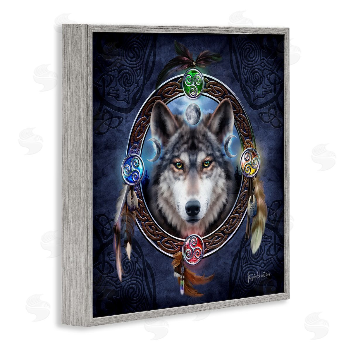 Brigid Ashwood | Wolf Guide Celtic Knot