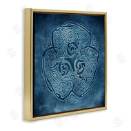 Brigid Ashwood | Blue Celtic Wolf