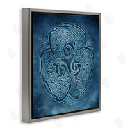 Brigid Ashwood | Blue Celtic Wolf