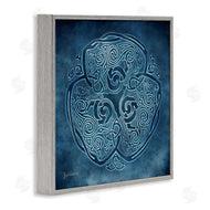 Brigid Ashwood | Blue Celtic Wolf