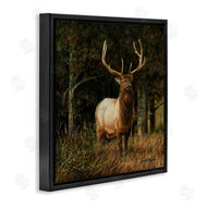 Karla Mann | Elk in Forest Painting