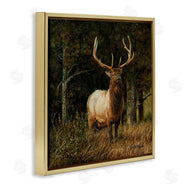 Karla Mann | Elk in Forest Painting