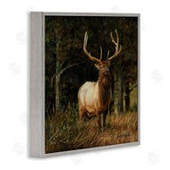 Karla Mann | Elk in Forest Painting