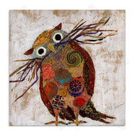 Elizabeth St. Hilaire | Patterned Owl Collage