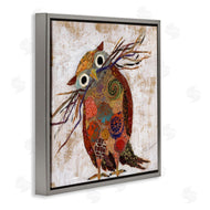 Elizabeth St. Hilaire | Patterned Owl Collage