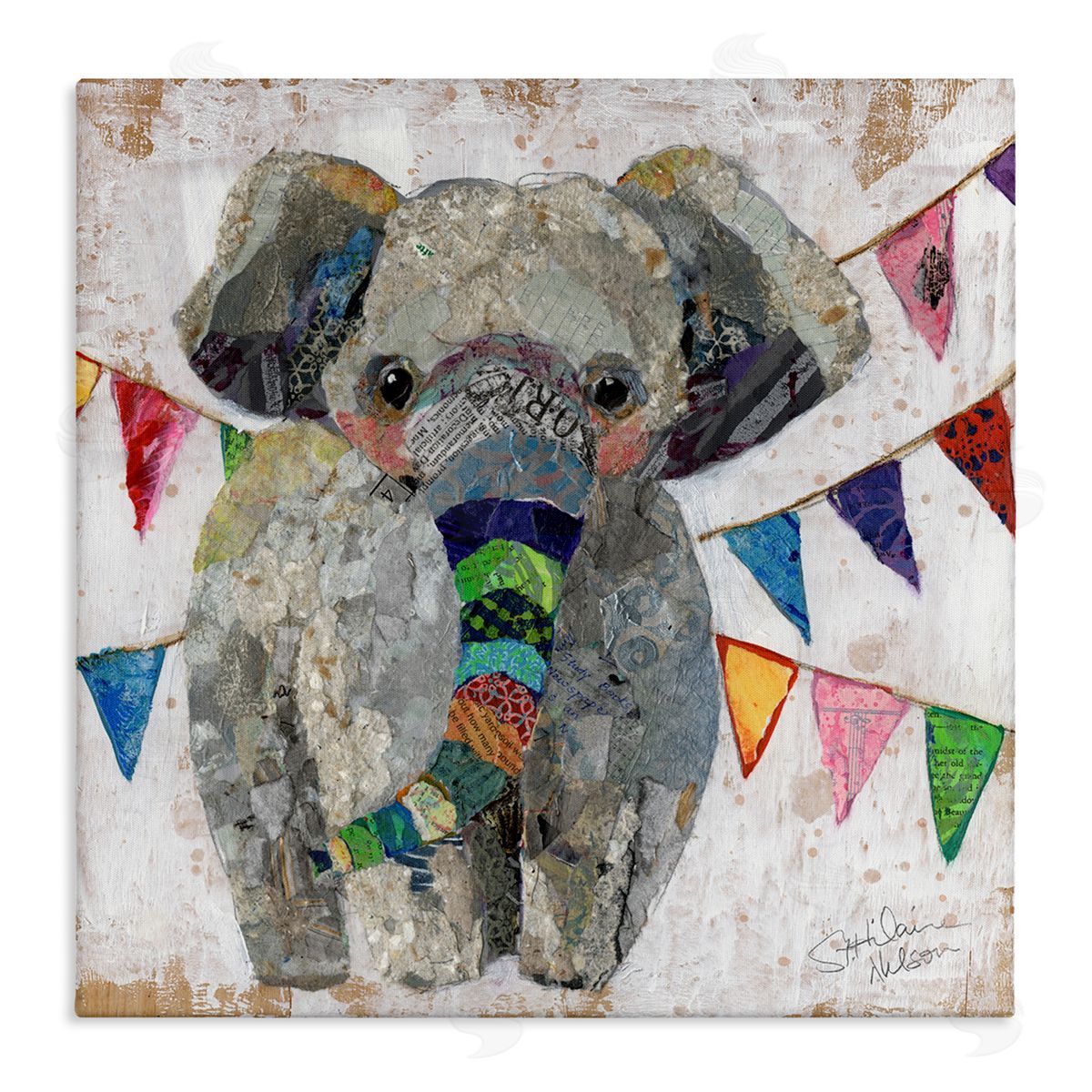 Elizabeth St. Hilaire | Modern Elephant Painting