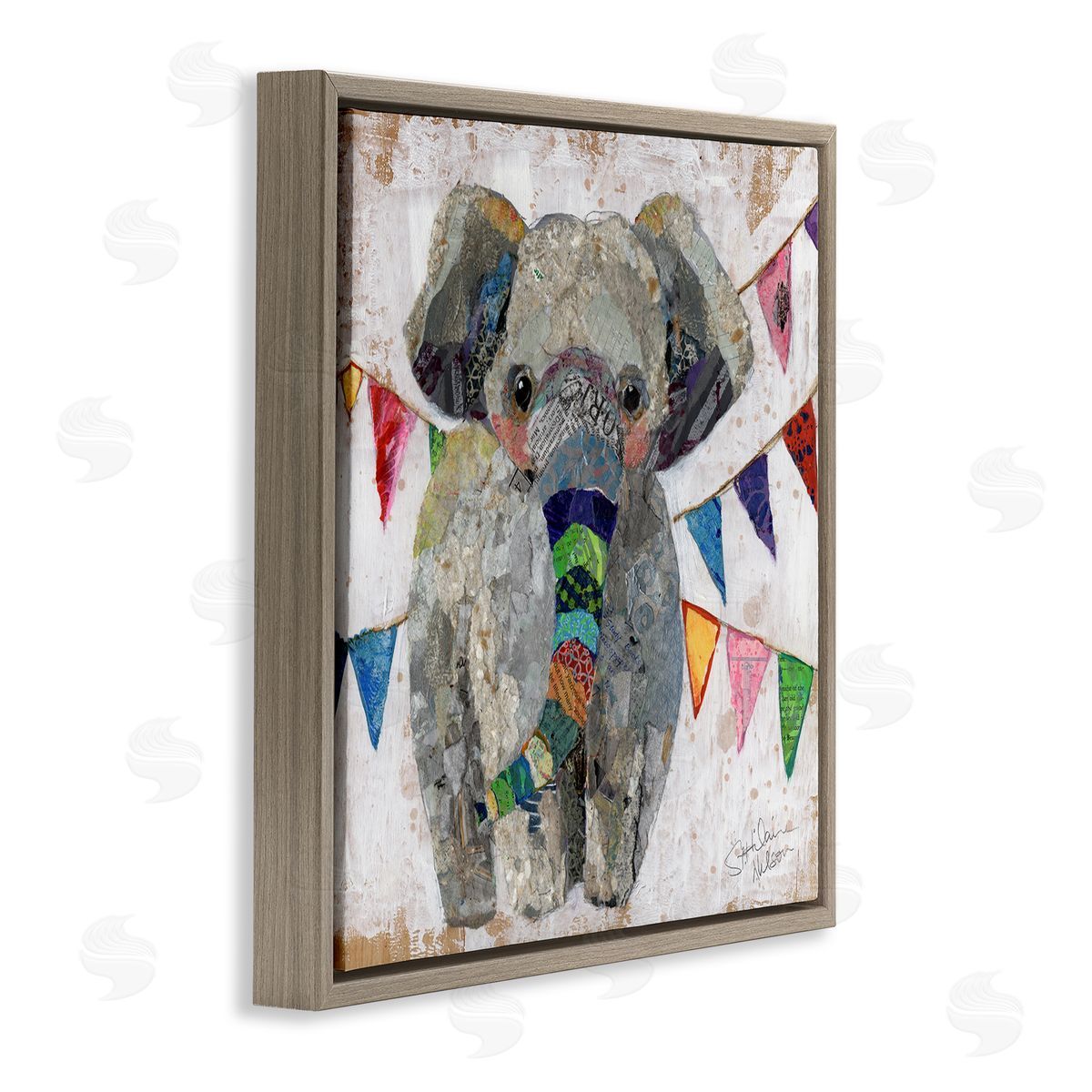 Elizabeth St. Hilaire | Modern Elephant Painting