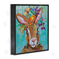 Elizabeth St. Hilaire | Floral Rabbit Portrait