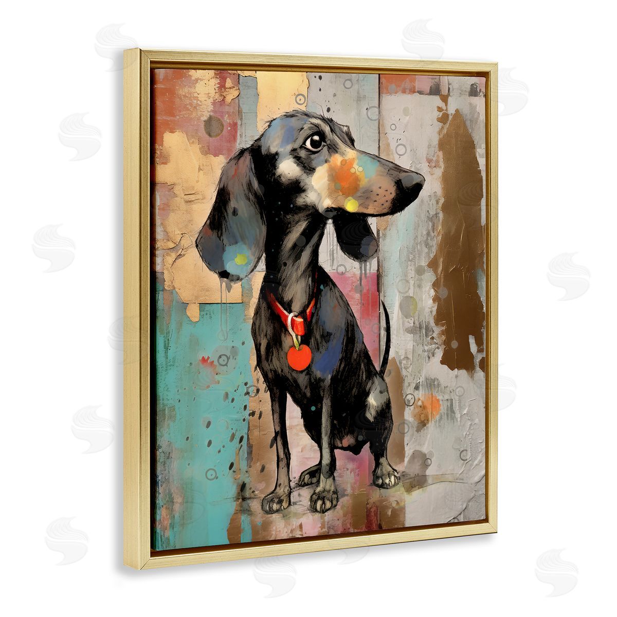 Enrico McGarrigle | Dachshund Modern Collage