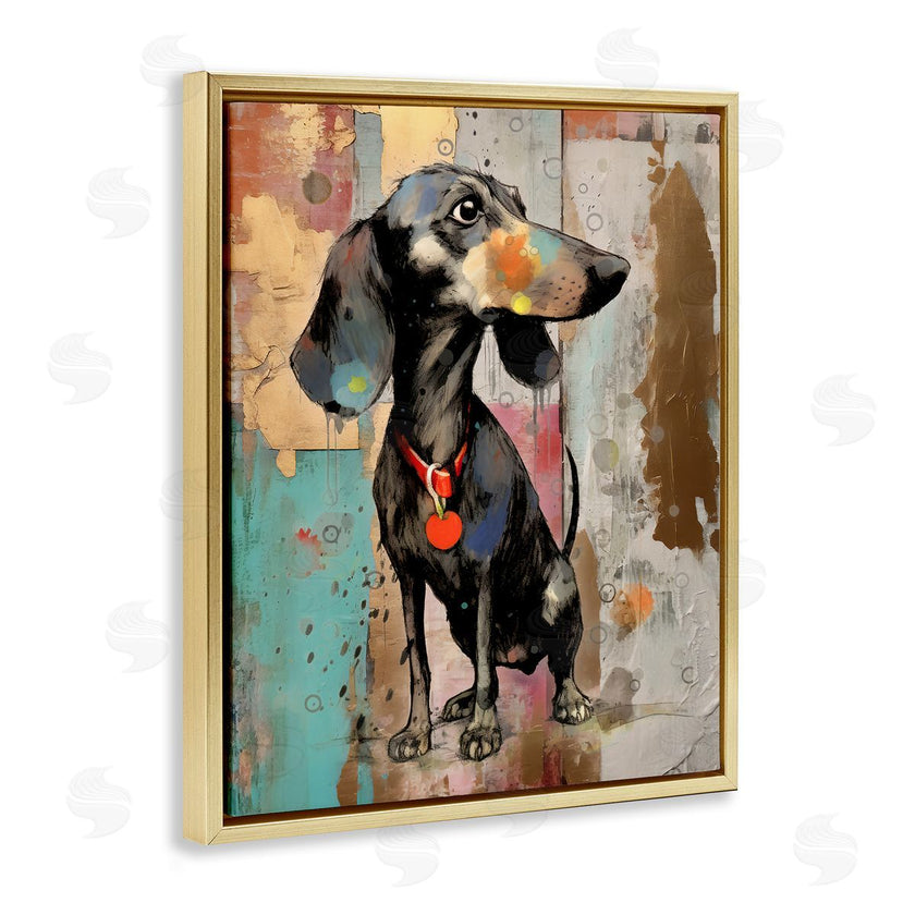 Enrico McGarrigle | Dachshund Modern Collage