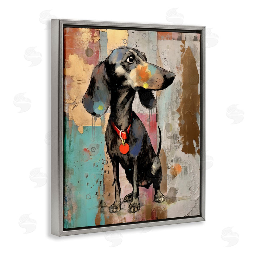 Enrico McGarrigle | Dachshund Modern Collage