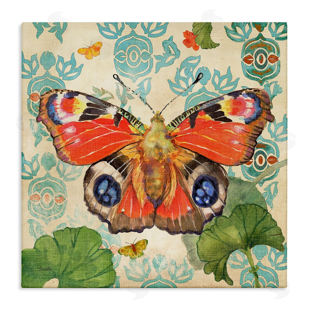 Evelia Designs | Floral Boho Butterfly
