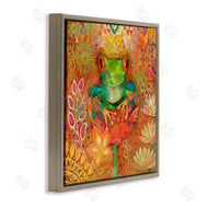 Evelia Designs | Frog Perched on Flower