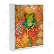 Evelia Designs | Frog Perched on Flower