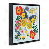 Pragya Kothari | Vivid Poppies & Butterfly