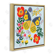 Pragya Kothari | Vivid Poppies & Butterfly