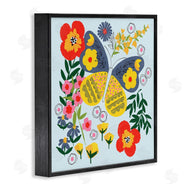 Pragya Kothari | Vivid Poppies & Butterfly
