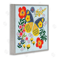 Pragya Kothari | Vivid Poppies & Butterfly