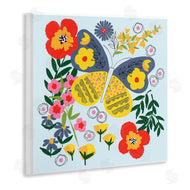 Pragya Kothari | Vivid Poppies & Butterfly