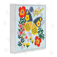 Pragya Kothari | Vivid Poppies & Butterfly