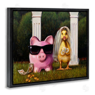Lucia Heffernan | Funny Pig & Duck Wedding