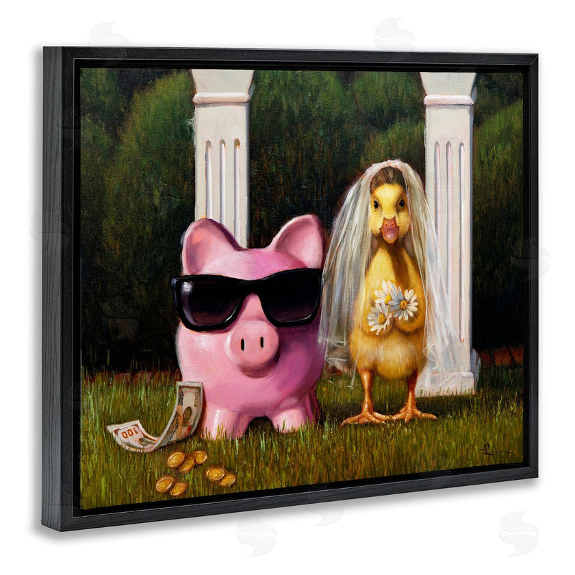 Lucia Heffernan | Funny Pig & Duck Wedding