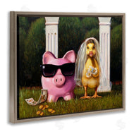 Lucia Heffernan | Funny Pig & Duck Wedding