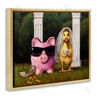 Lucia Heffernan | Funny Pig & Duck Wedding